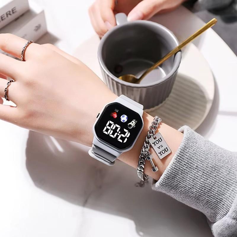 Huitich A - Express LED Square Toddler Space Theme Wristwatch - Mumzar