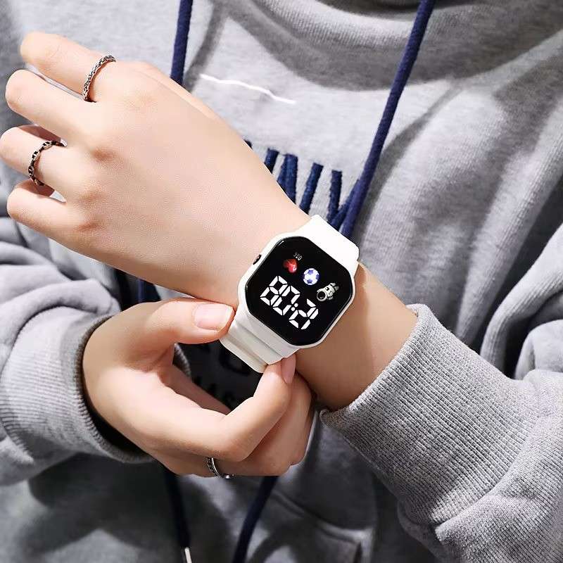 Huitich A - Express LED Square Toddler Space Theme Wristwatch - Mumzar
