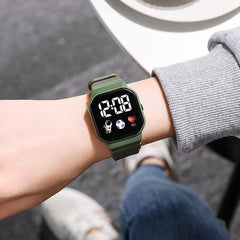 Huitich A - Express LED Square Toddler Space Theme Wristwatch - Mumzar