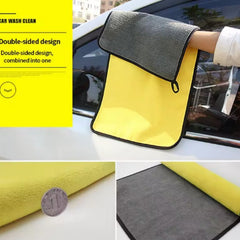 Huitich A - Express Lint - Free Car Drying Towel Double - Sided Microfiber - Mumzar