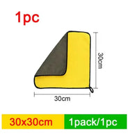 Huitich Lint-Free Car Drying Towel Double-Sided Microfiber - Mumzar