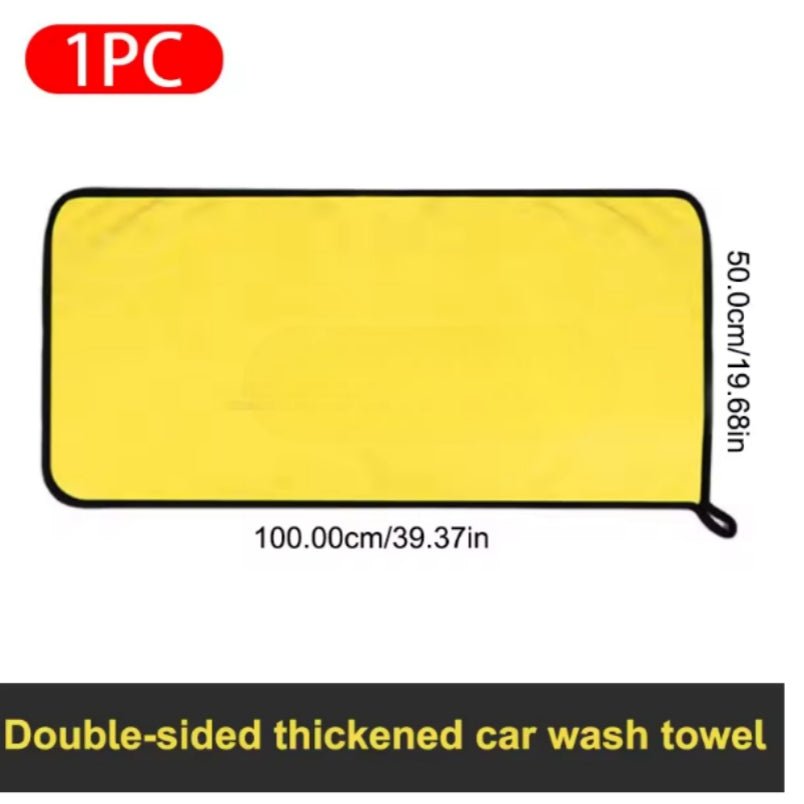 Huitich A - Express Lint - Free Car Drying Towel Double - Sided Microfiber - Mumzar