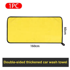 Huitich A - Express Lint - Free Car Drying Towel Double - Sided Microfiber - Mumzar