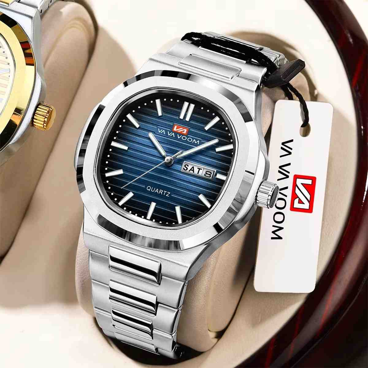 Huitich A - Express Luxury Men Quartz Watch Stainless Steel - Mumzar