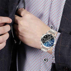 Huitich A - Express Luxury Quartz Wristwatch for Men Stainless Steel - Mumzar