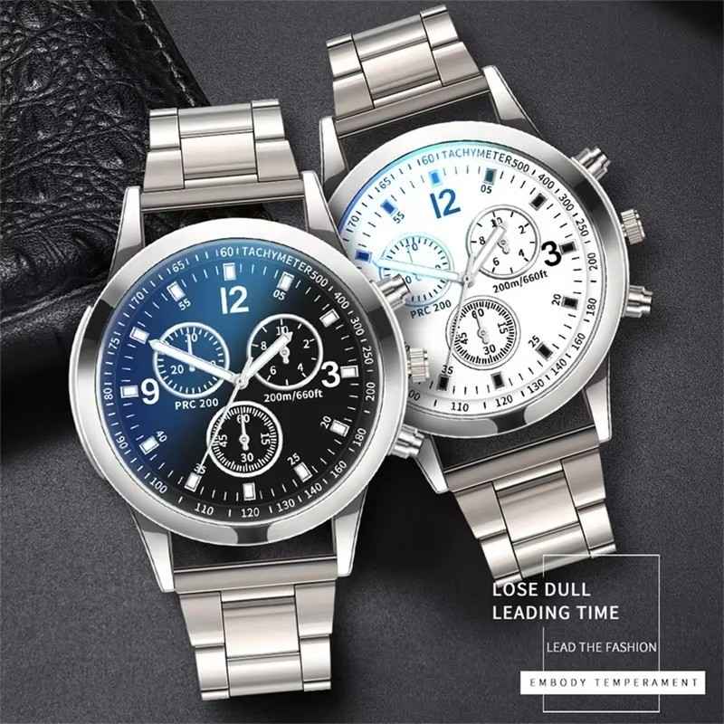 Huitich A - Express Luxury Quartz Wristwatch for Men Stainless Steel - Mumzar