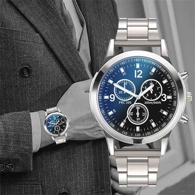 Huitich A - Express Luxury Quartz Wristwatch for Men Stainless Steel - Mumzar