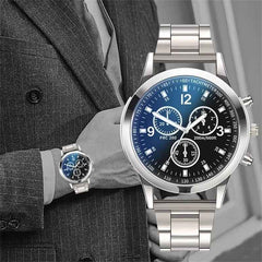 Huitich A - Express Luxury Quartz Wristwatch for Men Stainless Steel - Mumzar