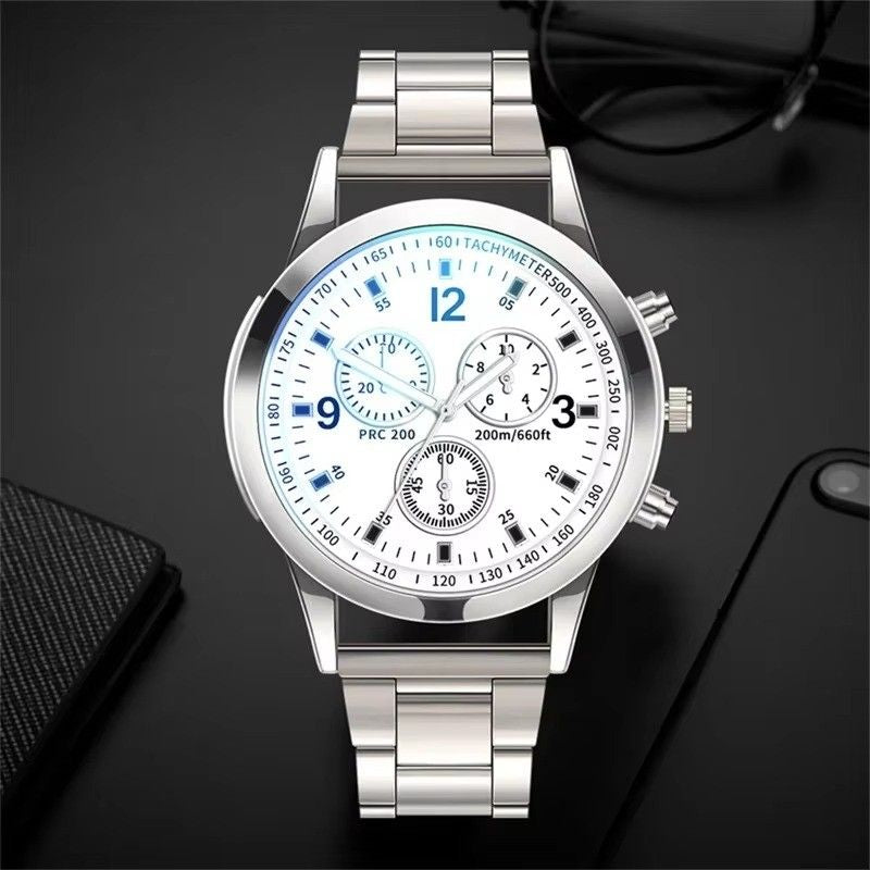 Huitich A - Express Luxury Quartz Wristwatch for Men Stainless Steel - Mumzar