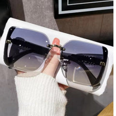 Huitich A - Express Luxury Rimless Sunglasses for Women - Mumzar