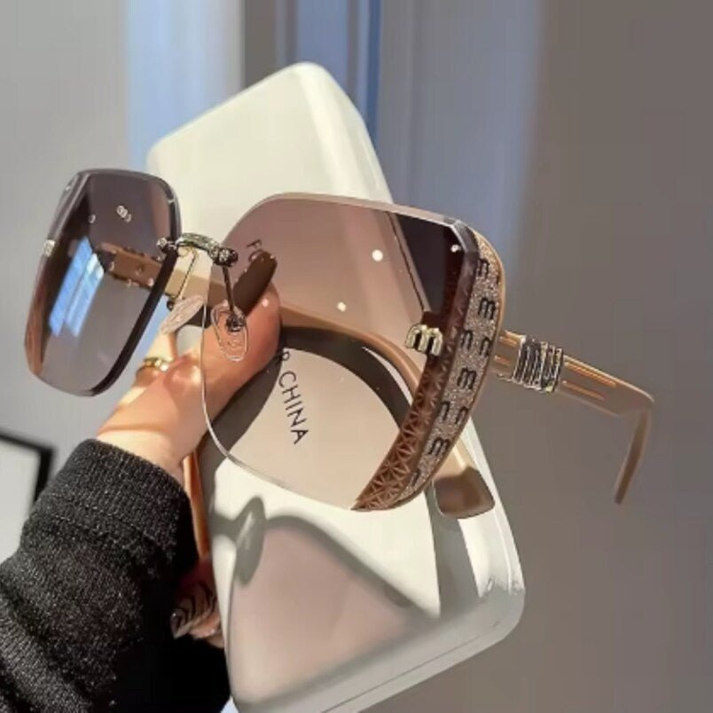 Huitich A - Express Luxury Rimless Sunglasses for Women - Mumzar