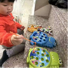 Huitich A - Express Magnetic Dinosaur Fishing Game Toy - Mumzar
