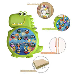 Huitich A - Express Magnetic Dinosaur Fishing Game Toy - Mumzar