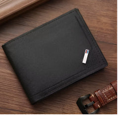 Huitich A - Express Men's Frosted Leather Wallet with Coin Pocket - Mumzar