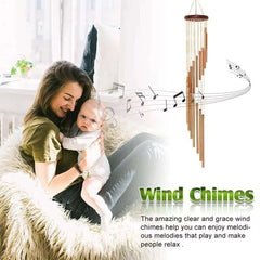 Huitich A - Express Metal Wind Chimes for Garden 12 Aluminum Tubes - Mumzar