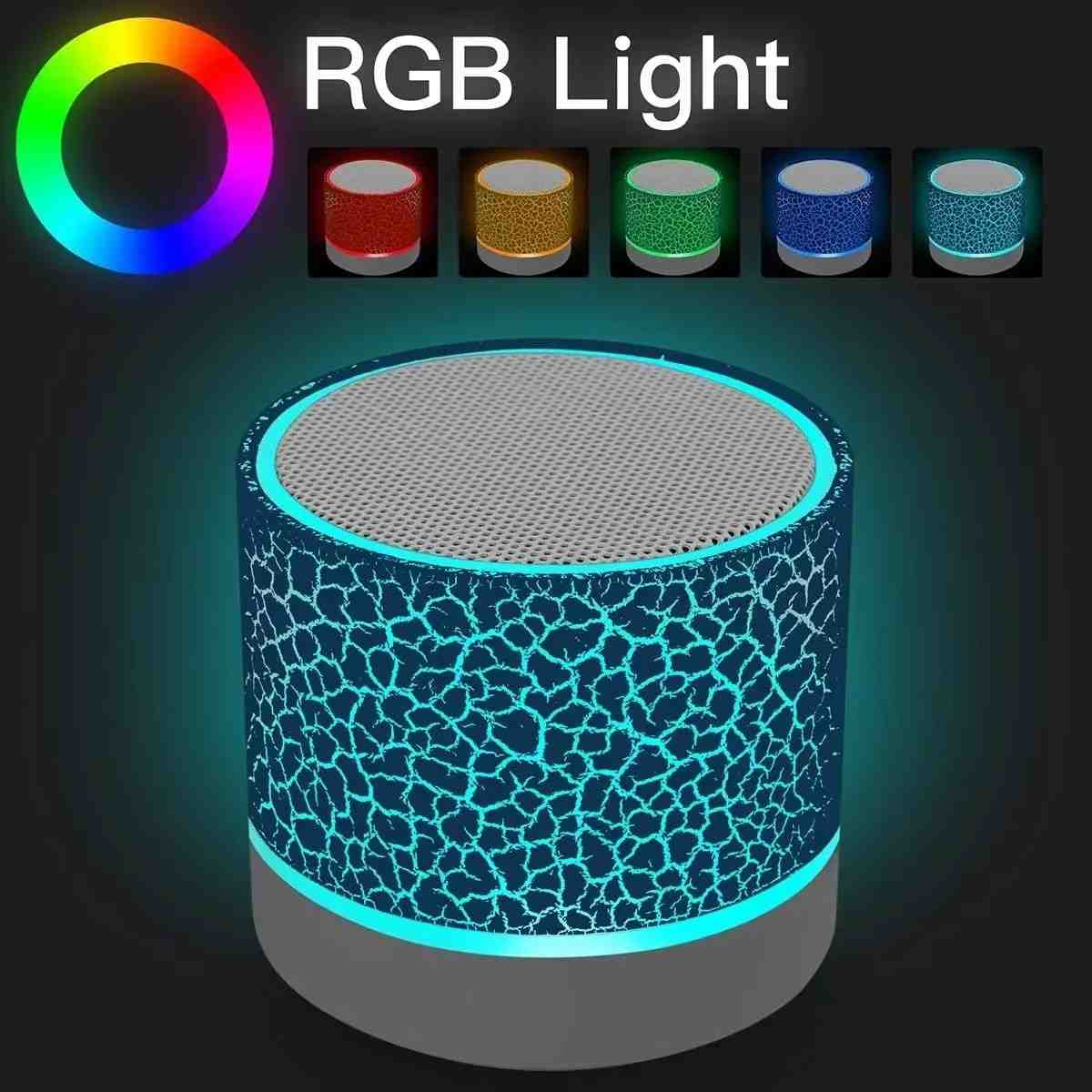 Huitich A - Express Mini Bluetooth Speaker with LED Light - Mumzar