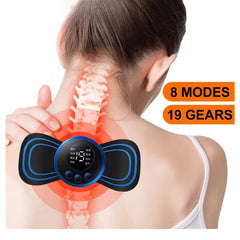 Huitich A - Express Mini Electric Neck Massager with 8 Modes - Mumzar