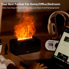 Huitich A - Express Mini Flame Humidifier UAE Aroma Diffuser - Mumzar