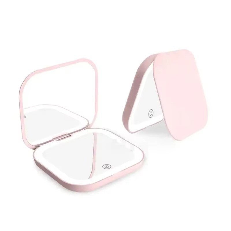 Huitich A - Express Mini Folding Vanity Mirror with Lights - Mumzar