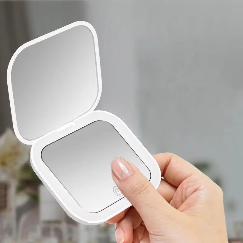 Huitich A - Express Mini Folding Vanity Mirror with Lights - Mumzar