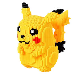 Huitich A - Express Mini Pikachu Diamond Blocks Model Toy - Mumzar
