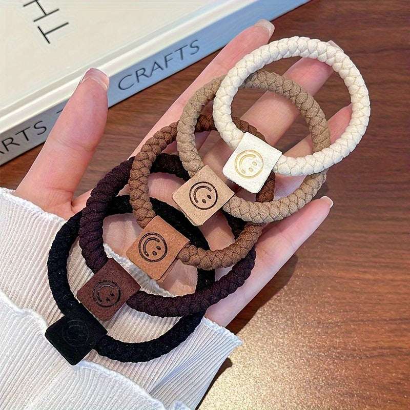 Huitich A - Express Minimalist Hair Scrunchies Set Ponytail Ties - Mumzar