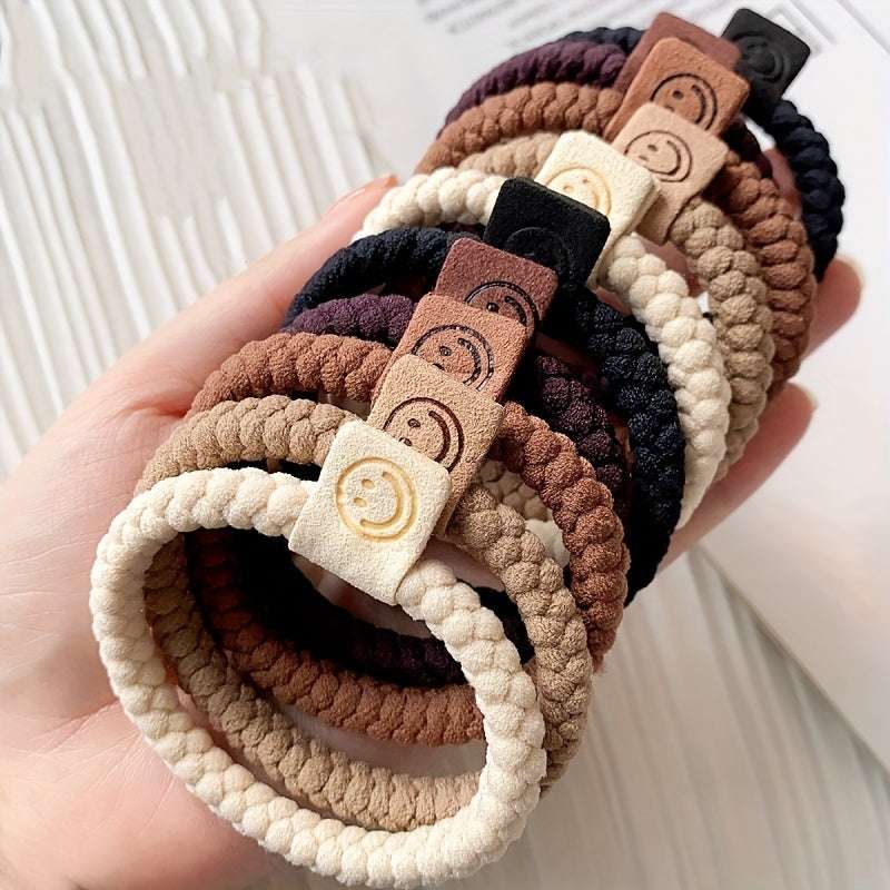 Huitich A - Express Minimalist Hair Scrunchies Set Ponytail Ties - Mumzar