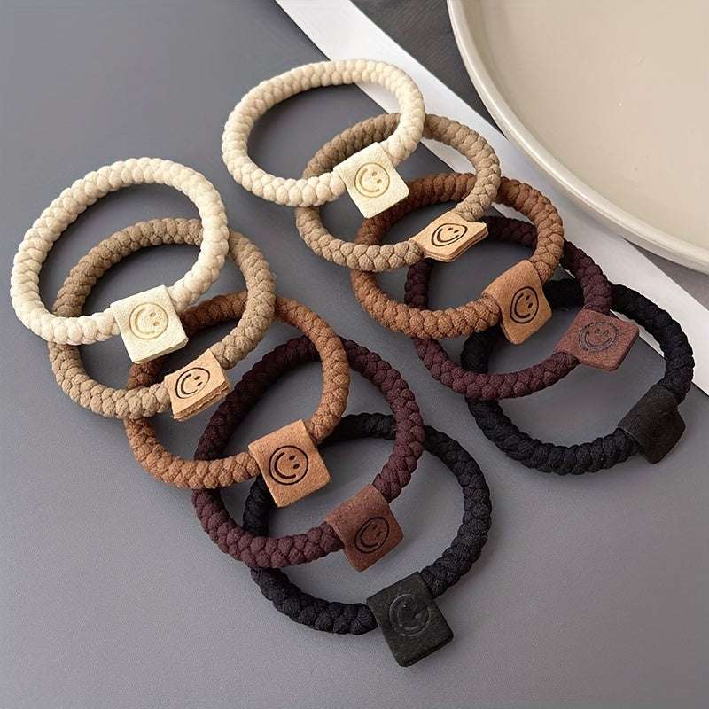 Huitich A - Express Minimalist Hair Scrunchies Set Ponytail Ties - Mumzar
