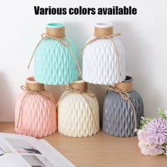 Huitich A - Express Modern Plastic Flower Vase Nordic Decor - Mumzar