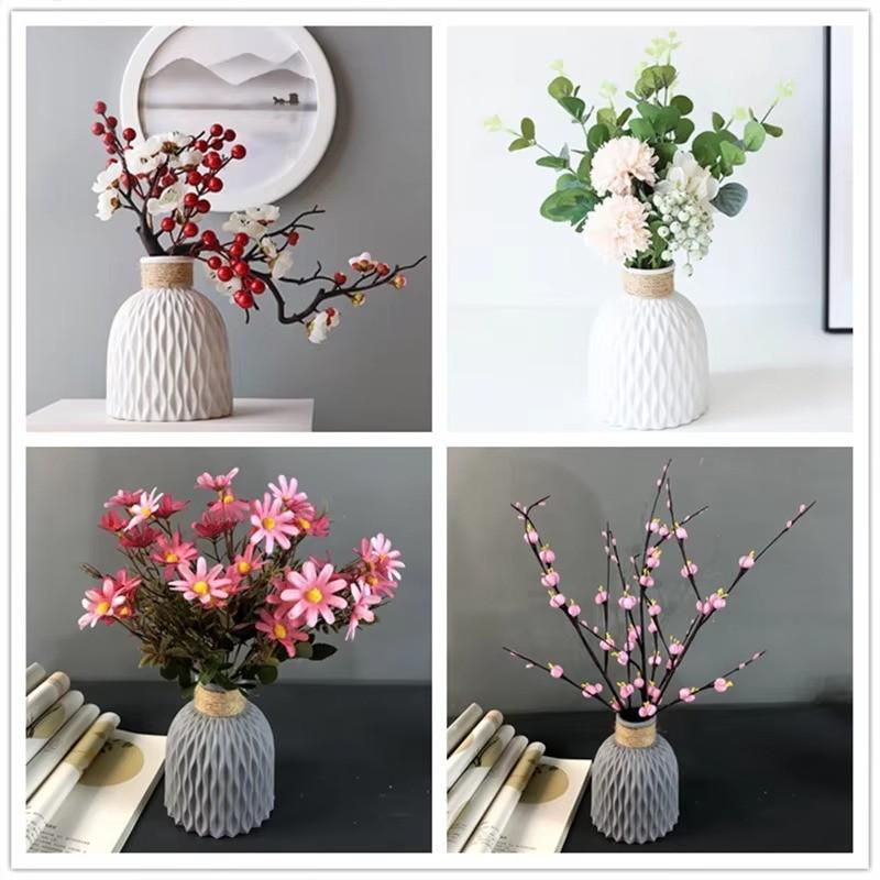 Huitich A - Express Modern Plastic Flower Vase Nordic Decor - Mumzar