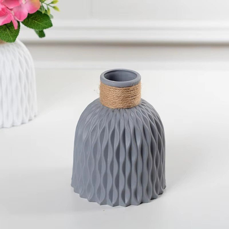 Huitich A - Express Modern Plastic Flower Vase Nordic Decor - Mumzar
