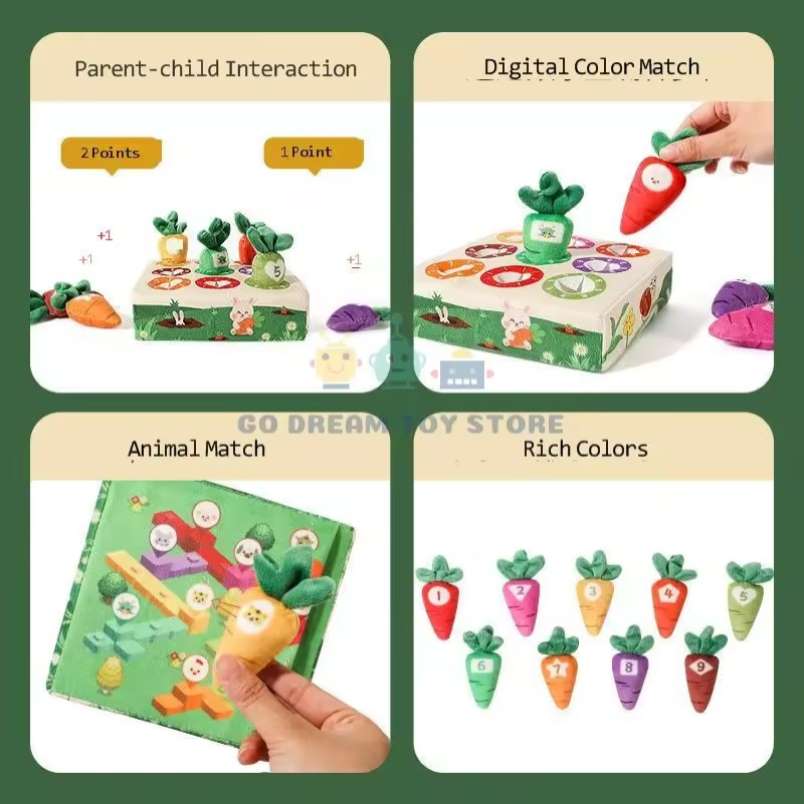 Huitich A - Express Montessori Baby Sensory Toy Set - Mumzar