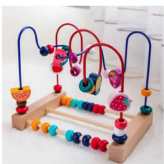 Huitich A - Express Montessori Bead Maze Toy 3 Wire Bead Wrapping - Mumzar