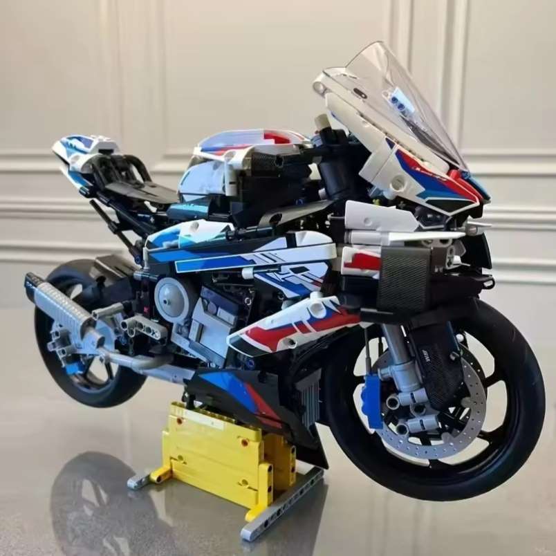 Huitich A - Express Motorcycle Building Blocks Toy Set - Mumzar