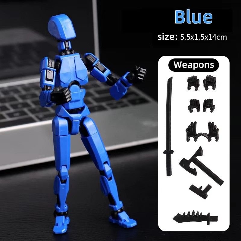 Huitich A - Express Multi - Jointed Robot Action Figure Toy - Mumzar
