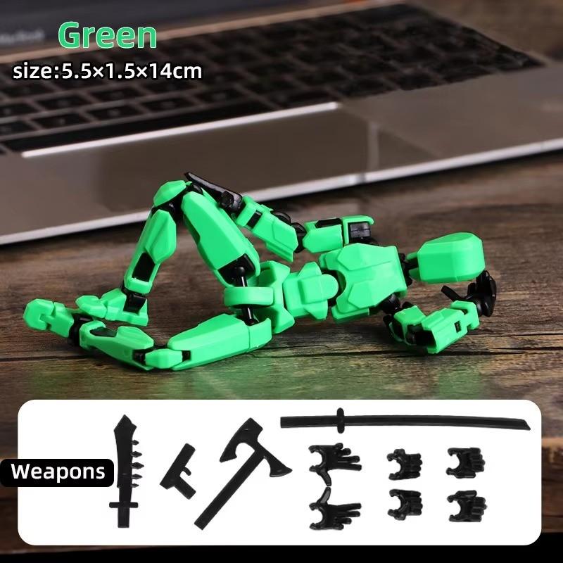 Huitich A - Express Multi - Jointed Robot Action Figure Toy - Mumzar