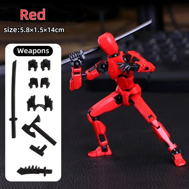 Huitich A - Express Multi - Jointed Robot Action Figure Toy - Mumzar
