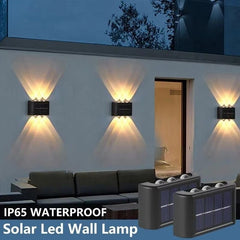Huitich A - Express Outdoor Solar Wall Lamp Waterproof Light - Mumzar