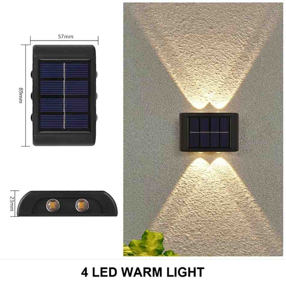 Huitich A - Express Outdoor Solar Wall Lamp Waterproof Light - Mumzar