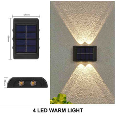 Huitich A - Express Outdoor Solar Wall Lamp Waterproof Light - Mumzar