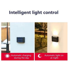 Huitich A - Express Outdoor Solar Wall Lamp Waterproof Light - Mumzar