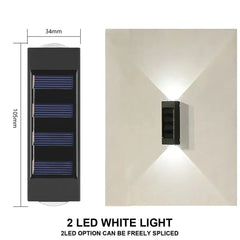 Huitich A - Express Outdoor Solar Wall Lamp Waterproof Light - Mumzar