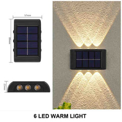 Huitich A - Express Outdoor Solar Wall Lamp Waterproof Light - Mumzar