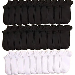 Huitich A - Express Plain Color Boat Socks for Men Women - Mumzar