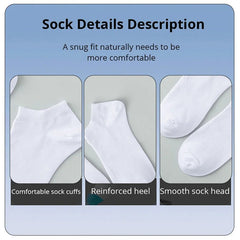 Huitich A - Express Plain Color Boat Socks for Men Women - Mumzar