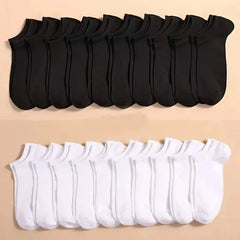 Huitich A - Express Plain Color Boat Socks for Men Women - Mumzar