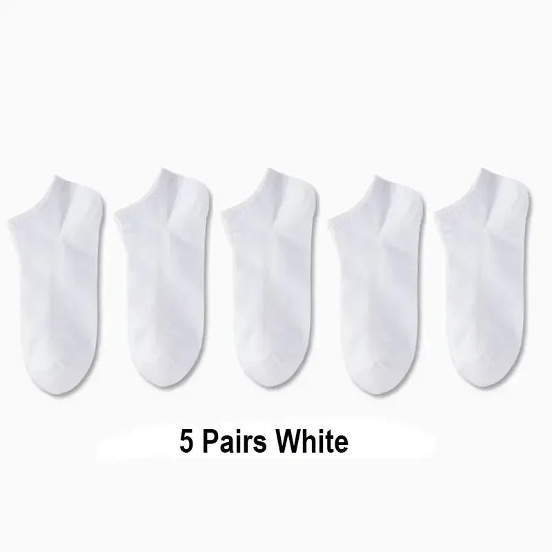 Huitich A - Express Plain Color Boat Socks for Men Women - Mumzar