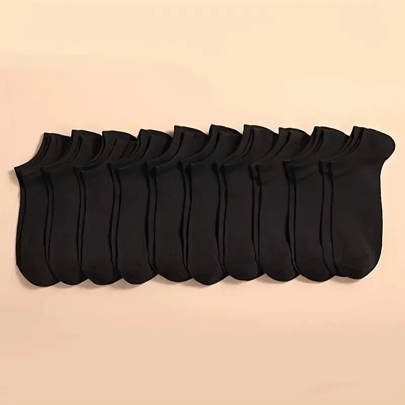 Huitich A - Express Plain Color Boat Socks for Men Women - Mumzar