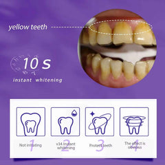 Huitich A - Express Purple Teeth Whitening Toothpaste V34 - Mumzar