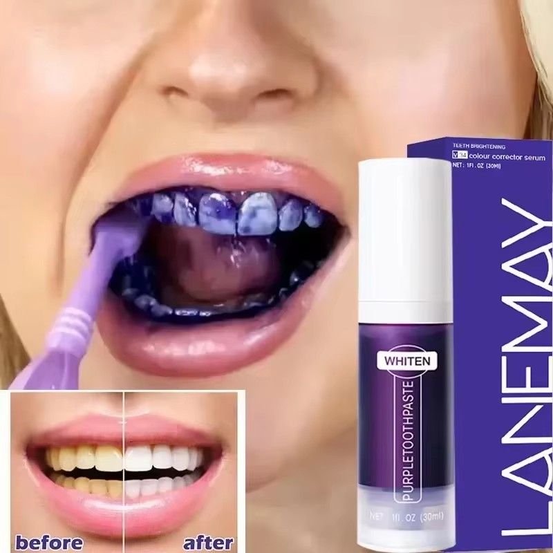 Huitich A - Express Purple Teeth Whitening Toothpaste V34 - Mumzar